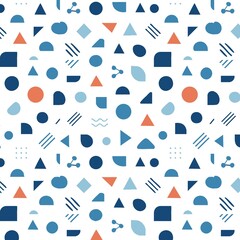 “Modern Geometric Abstract Seamless Pattern – Corporate Tech Design”