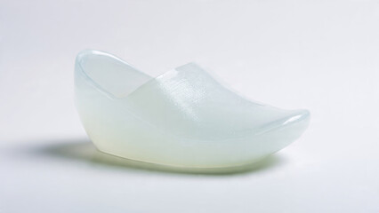 Elegant Decorative Glass Slipper