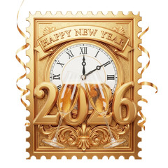 ELEMENTO COMEMORATIVO PARA ANO NOVO MODELO 03