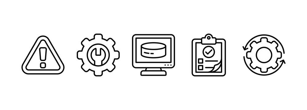 Disaster recovery banner web icon vector illustration concept for technology infrastructure with an icon of the incident, procedures, database, server, computer, plan, and recovery data system