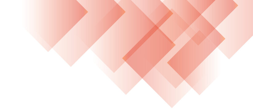 abstract orange white background with geometric rectangle layers. modern technology background design. squares in bright light with shadow effect. business template design.