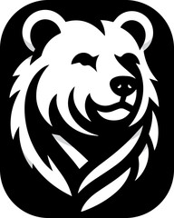 Bear logo silhouette vector illustration  for your brand