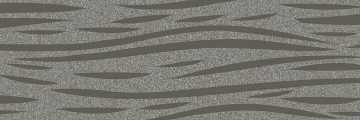 Abstract Grey Wave Line Texture Monochrome Sand or Stone Grain Surface Minimalist Earthy Striped Backdrop Design