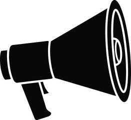 Megaphone Announcement Communication Vector Icon