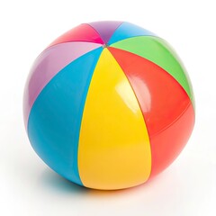 beach ball isolated on white