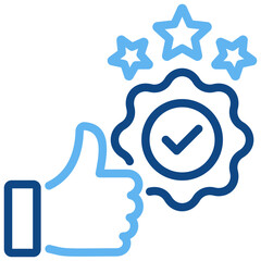 Obraz premium Satisfaction Icon