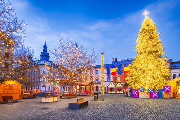 Cluj, Romania. Magical Cluj Christmas Market, travel in Transylvania