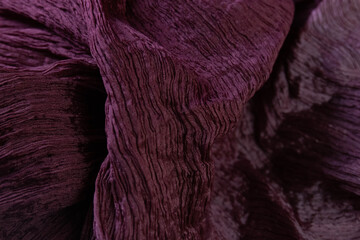 Background Concept, Deep Plum Textured Fabric