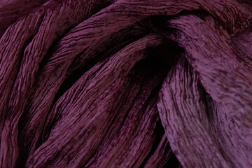 Background Concept, Deep Plum Textured Fabric