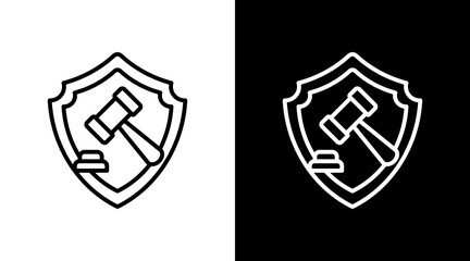 Enforcement Action Icon For Design Elements