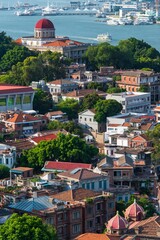 The scenery of Xiamen Gulangyu island