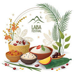 Laba Festival Celebration, Traditional Laba Rice Porridge Day, Chinese Laba Festival Culture, Laba Festival Winter Blessings, Ancient Laba Festival Traditions