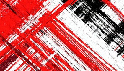 Bold Abstract Red and Black Dynamic Lines Background for Energetic Presentations and Creative Projects