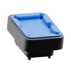 Pool table 3d illustration