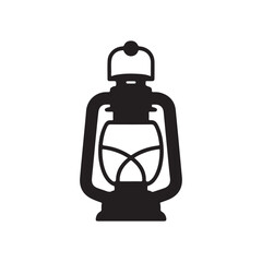 vintage oil lamp .vector eps 10