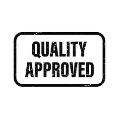 Quality Approved Stamp Graphic for Business and Industry