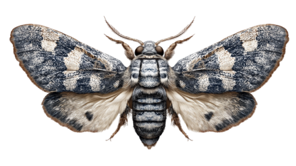 
A butterfly insect isolated on white background, colorful detailed wings spread elegantly, transparent png style, symbolizing beauty, nature, freedom, and transformation.