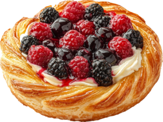 danish berries pastry bakery