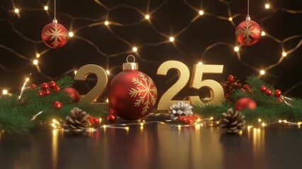 christmas tree and decorations 2025