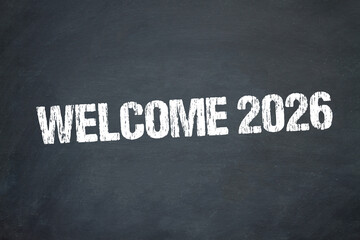 Obraz premium Welcome 2026 