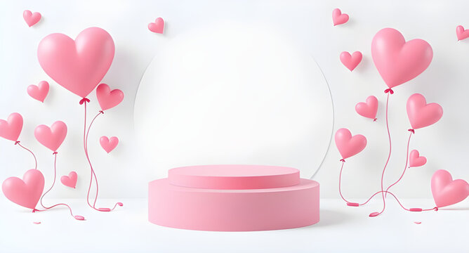 heartpodium, lovepodium, romanticstage, heartstage, lovestage, valentinedecor, weddingdecor, romanticdecor, lovescene, heartscene, romanticbackground, lovebackground, heartdisplay, productdisplay, pro