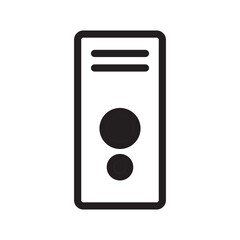 device and technology Glyph icon.  electronic devices and handphone, computer, equipment and electronics. smarphone, tablet, keyboard, computer monitor, laptop and camera symbol collection. vektor.