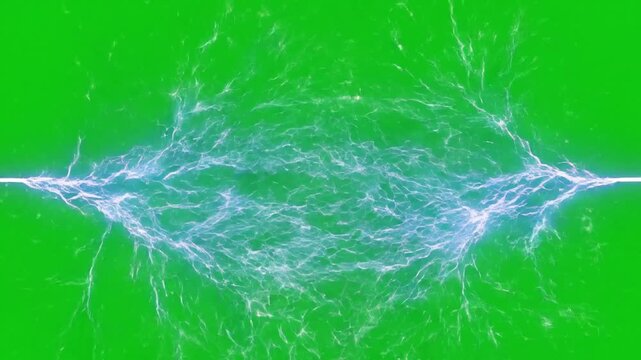 Electric Arc Bloom with small electric arcs crackling on effect green screen electric arcs style featuring electric arc, nature,