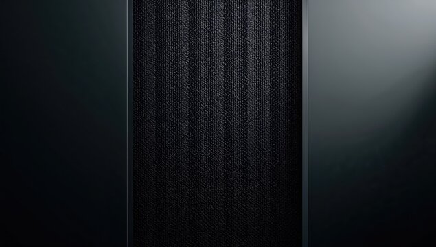 Close-up of black mesh material serving as a UI backdrop for digital interfaces and layout arrangements