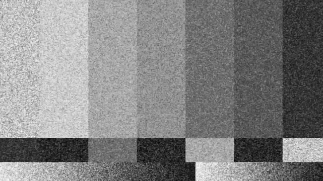 Display. Stuck Analog TV Visor. Bad TV Signal - Static Noise, No Signal TV, Screen Pixels Interfering Signal, Analog Static Noise Texture Overlay. Signal System Problem.