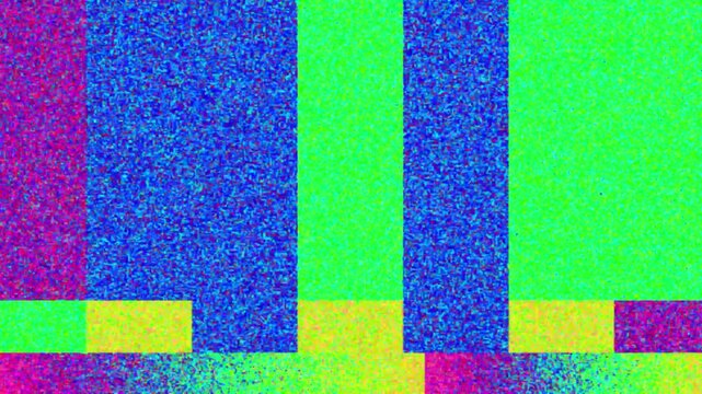 Display. Stuck Analog TV Visor. Bad TV Signal - Static Noise, No Signal TV, Screen Pixels Interfering Signal, Analog Static Noise Texture Overlay. Signal System Problem.