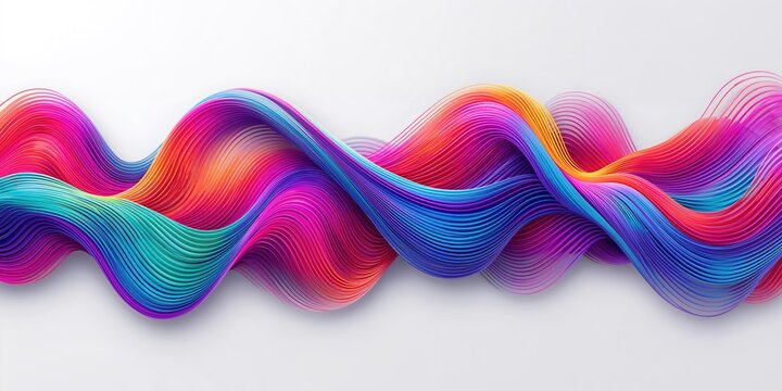 Background with color lines in different shades and thicknesses, suitable for text and layout design