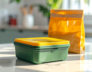 Spakowanie śniadanie do szkoły - pojemnik śniadani&oacute;wka