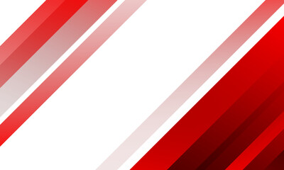 Abstract red striped on white background. Vector illustration