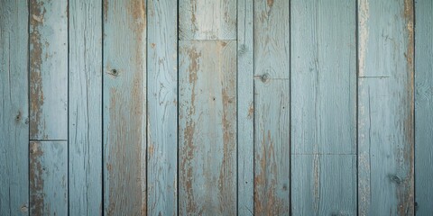 Fototapeta premium Painted wooden plank background featuring aged weathered wood texture, suitable for industrial and grunge interior design, background for text or layout
