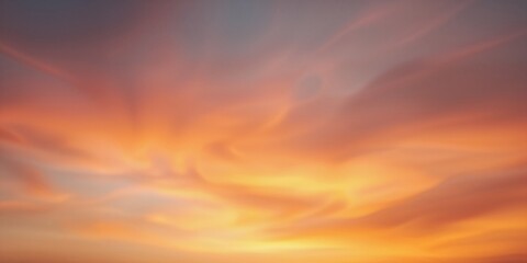 Obraz premium Diffuse soft background featuring orange and yellow hues, ideal for visual design or editorial headers, seasonal imagery