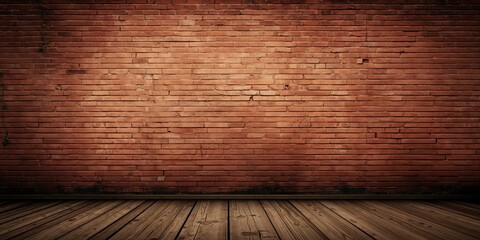 Old red brick masonry surface set against a weathered brick wall, ideal for background design and layout, Earth Day