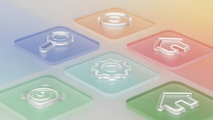 Medical technology business data storage on a computer keyboard with a stethoscope and compact disc