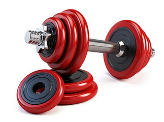 dumbbell, gym, fitness, weight, sport, equipment, heavy, weights, bodybuilding, exercise, metal, strength, weightlifting, training, body, health, chrome, 3d, power, workout