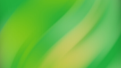 Vibrant Green Yellow Abstract Gradient Background