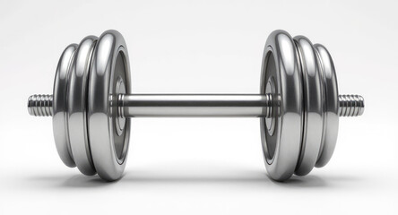 dumbbell, gym, fitness, weight, sport, equipment, heavy, weights, bodybuilding, exercise, metal, strength, weightlifting, training, body, health, chrome, 3d, power, workout