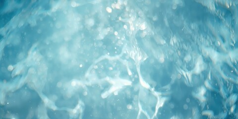 Obraz premium Vintage water bokeh background suitable for editorial header and visual emphasis, Earth Day