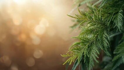 Detailed view of a lush plant against a soft-focus backdrop, ideal for environmental or educational use