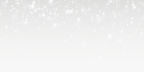 Fototapeta premium christmas light effect with glitter sparkle magic dust card white glow 