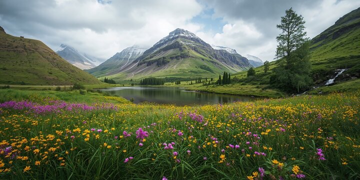 Ben Nevis, Scotland prominent peak with surrounding hills, illustrating erosion risk