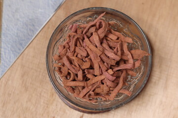 Purple Cassava Stick for Daily Snack