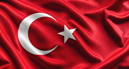 Turkish flag and Turkish flag motifs, drawings, vectors.