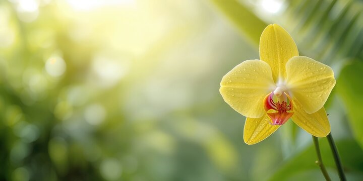 Dendrobium orchids, epiphyte and lithophyte species in the Orchidaceae family, plant preservation awareness