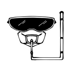 Taucherbrille Schnorchel