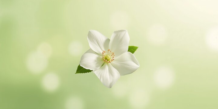 Arabian jasmine flowers used in tea preparation, floral aroma and natural fragrance, World Environment Day