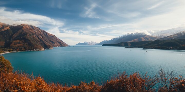Bahia Ensenada, a secluded bay within Tierra del Fuego National Park, natural preservation status